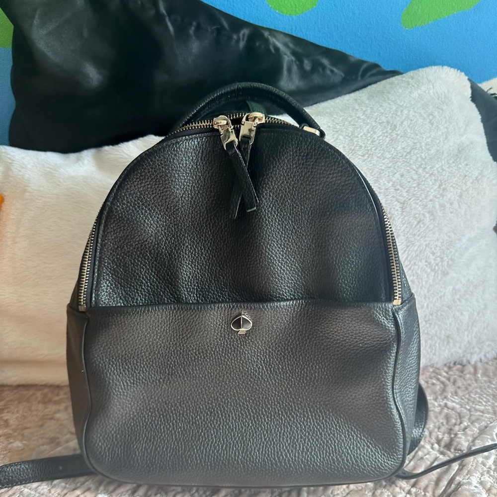 Late Spade leather backpack